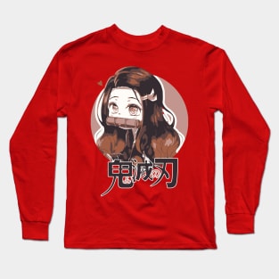 Nezuko Chibi Style | IKIGAISEKAI Long Sleeve T-Shirt